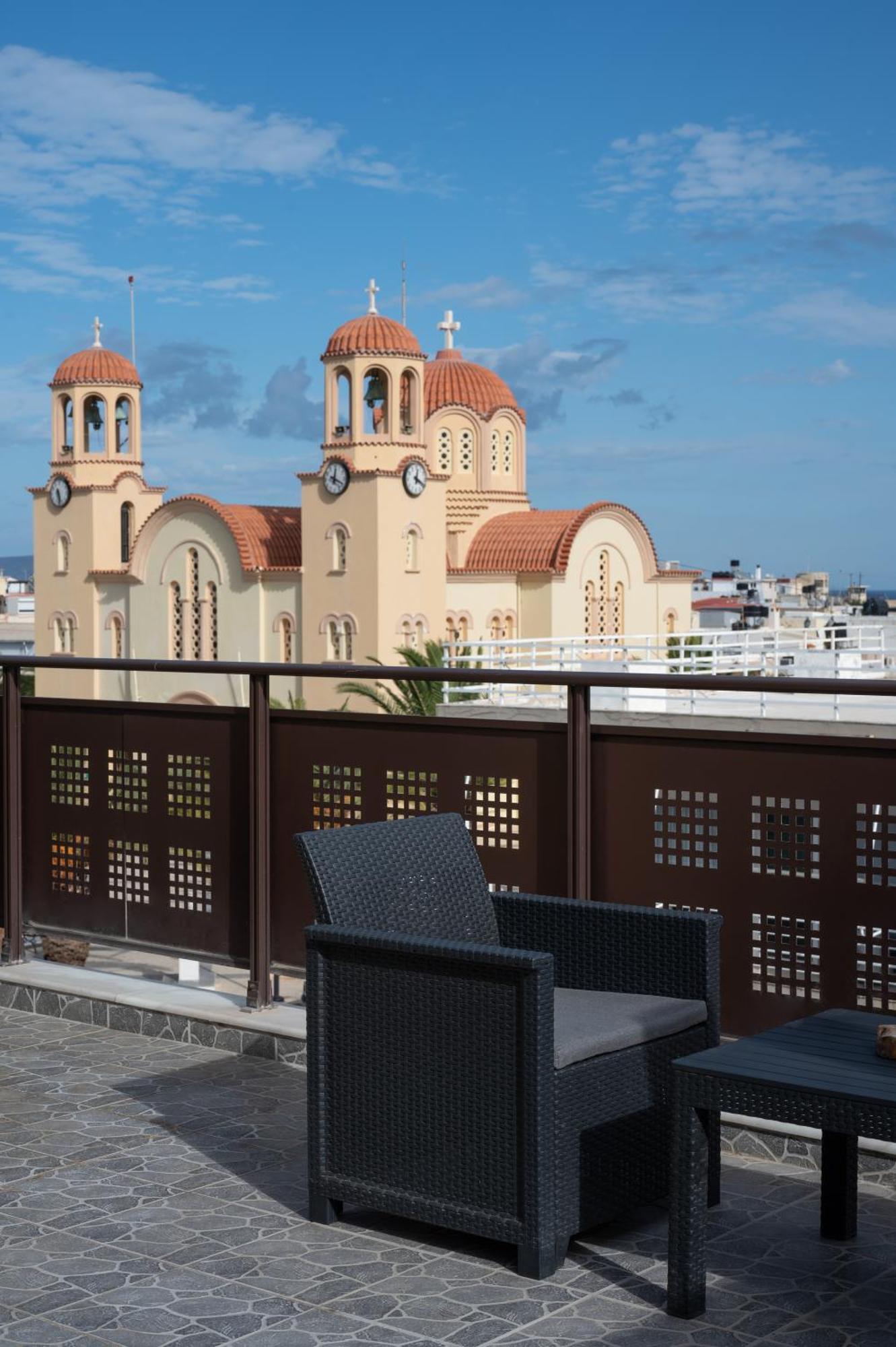 Filotimo Roofgarden Brown Apt Apartment Heraklion  Bagian luar foto